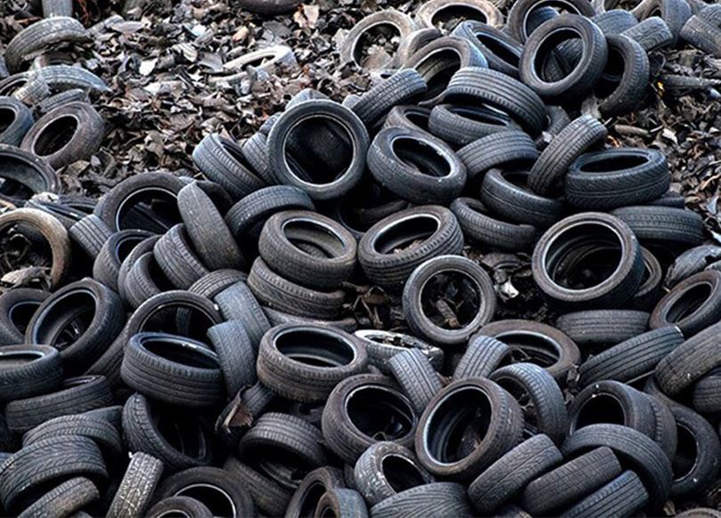 Recyclage des pneus usagés